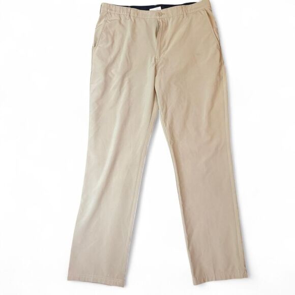 Izod Men's Easy Care Stretch Moisture Wicking Fabric Golf Pants 36X32 - Picture 1 of 7